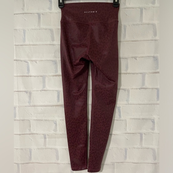 Anthropologie NWT All Fenix Liquid Leopard 7/8 Leggings - Picture 2 of 6